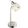 GLOBO 54356-1T KRIS stolové svietidlo moderné/dizajnové 1xE14 40W IP20 nikel GLOBO 54356-1T KRIS stolové svietidlo moderné/dizajnové 1xE14 40W IP20 nikel