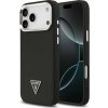 Kryt Guess Case iPhone 17 Pro s MagSafe Guhmp17Lpgtspsk (Grained Pu Triangle Logo) Black Kryt Guess Case iPhone 17 Pro s MagSafe Guhmp17Lpgtspsk (Grained Pu Triangle Logo) Black