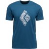 Black Diamond M Engineered Diamond Ss Tee modré