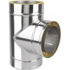 BOKRA Komínový izolovaný T-kus 90°, ø 120mm, IZOL EKO 08 BOKRA Komínový izolovaný T-kus 90°, ø 120mm, IZOL EKO 08