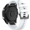FIXED Silicone Strap Garmin QuickFit 26 mm biely FIXSST-QF26MM-WH