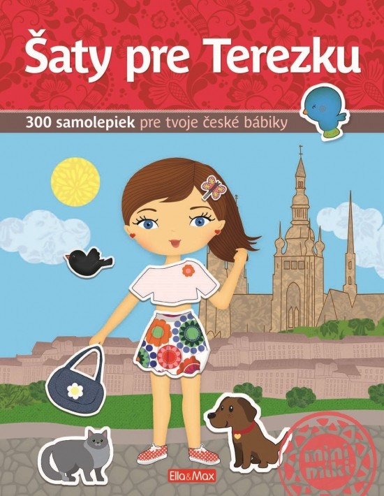 Presco Group Šaty pre TEREZKU – Kniha samolepiek