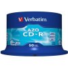 CD-R disk, Jewelcase, AZO, 700MB, 52x, 50 ks, cake box, VERBATIM CD-R disk, Jewelcase, AZO, 700MB, 52x, 50 ks, cake box, VERBATIM