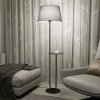EMIBIG LIGHTING Hotelová stojacia lampa, sivá/čierna, výška 150 cm, látka/kov - 1422/LP1 EMIBIG LIGHTING Hotelová stojacia lampa, sivá/čierna, výška 150 cm, látka/kov - 1422/LP1