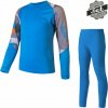 Tričko dlhé detské SENSOR MERINO IMPRESS+spodky set modrá/camo 150 Tričko dlhé detské SENSOR MERINO IMPRESS+spodky set modrá/camo 150