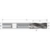 Karnasch 3063531000 | Tvrdokovová HxF profilová, hrubovacia fréza, zrazené ostrie 10x22-72x10 mm, Z=4 Karnasch 3063531000 | Tvrdokovová HxF profilová, hrubovacia fréza, zrazené ostrie 10x22-72x10 mm, Z=4
