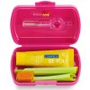 Curaprox Travel Set zubná kefka + CPS medzizubné kefky 2 ks + zubná pasta 10 ml darčeková sada, magenta Curaprox Travel Set zubná kefka + CPS medzizubné kefky 2 ks + zubná pasta 10 ml darčeková sada, magenta