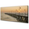 Obraz na plátne Gdańsk Sea mólo 100x50 cm Obraz na plátne Gdańsk Sea mólo 100x50 cm