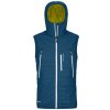 Ortovox pánska vesta Swisswool Piz Boe Vest M | farba: petrol blue, veľkosť: L Ortovox pánska vesta Swisswool Piz Boe Vest M | farba: petrol blue, veľkosť: L
