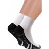 Členkové ponožky pre mužov Steven 293054 bielo-čierne veľkosť 41-43 Členkové ponožky pre mužov Steven 293054 bielo-čierne veľkosť 41-43