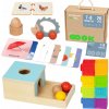BOX XXL MONTESSORI EDUKAČNÝ 7v1 SENZORICKÝ 7-8 MESIACOV TOOKY TOY BOX XXL MONTESSORI EDUKAČNÝ 7v1 SENZORICKÝ 7-8 MESIACOV TOOKY TOY