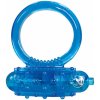 You2Toys - silikónový vibračný krúžok na penis modrý