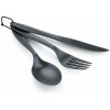 Príbor GSI Ring Cutlery Set Grey Príbor GSI Ring Cutlery Set Grey