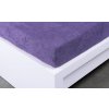 MKLozkoviny.sk Froté plachta 90 × 200 cm Exclusive – fialová MKLozkoviny.sk Froté plachta 90 × 200 cm Exclusive – fialová