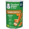 GERBER Organic chrumky s mrkvou a pomarančom 35 g GERBER Organic chrumky s mrkvou a pomarančom 35 g