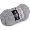 Pletacia priadza Eco-Cotton 100 g šedá najsvetlejšia 1ks Pletacia priadza Eco-Cotton 100 g šedá najsvetlejšia 1ks