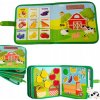Senzorická manipulačná knižka Montessori - Edukačná tabuľka, hračka Senzorická manipulačná knižka Montessori - Edukačná tabuľka, hračka