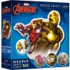 TREFL Wood Craft Origin puzzle Odvážný Iron Man 160 dílků TREFL Wood Craft Origin puzzle Odvážný Iron Man 160 dílků