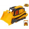 Mikro trading Buldozer na volný chod - 31 cm - žlutá Mikro trading Buldozer na volný chod - 31 cm - žlutá