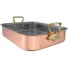 Mauviel Medený pekáč s bronzovými úchtmi, M’Héritage 150 B, 30 x 22 cm 673630 Mauviel Medený pekáč s bronzovými úchtmi, M’Héritage 150 B, 30 x 22 cm 673630