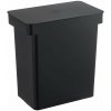 YAMAZAKI Odpadkový kôš Tower 5428, 25l, čierny YAMAZAKI Odpadkový kôš Tower 5428, 25l, čierny