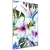 Vertikálny foto obraz fotografie na skle Havajské kvety 50x100 cm Vertikálny foto obraz fotografie na skle Havajské kvety 50x100 cm
