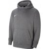 Nike Park 20 Fleece Hoodie junior CW6896 071 sivá