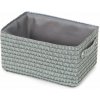 Úložný košík Compactor LILOU, tkaný polypropylén, 23 x 15 x 12 cm, sivý (RAN9694) Úložný košík Compactor LILOU, tkaný polypropylén, 23 x 15 x 12 cm, sivý (RAN9694)