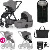 PETITE&MARS Kočík kombinovaný ICON 2v1 Dove Grey XXL RWS 664589 PETITE&MARS Kočík kombinovaný ICON 2v1 Dove Grey XXL RWS 664589