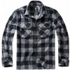 Jeff Fleece Shirt Long Sleeve - black/grey S Jeff Fleece Shirt Long Sleeve - black/grey S