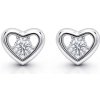 Oliver Weber Strieborné kôstkové náušnice Srdiečka Defyi 62256 Oliver Weber Strieborné kôstkové náušnice Srdiečka Defyi 62256
