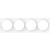 Štvorrámik pre vypínače Walli - FIBARO Walli Quadruple Cover Plate (FG-Wx-PP-0009), biely FIB_FG-Wx-PP-0009-1827 Štvorrámik pre vypínače Walli - FIBARO Walli Quadruple Cover Plate (FG-Wx-PP-0009), biely FIB_FG-Wx-PP-0009-1827