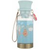 Školská fľaša na vodu Drinking Bottle Vichy Love Blue Jeune Premier ergonomická luxusné prevedenie 22*9 cm Školská fľaša na vodu Drinking Bottle Vichy Love Blue Jeune Premier ergonomická luxusné prevedenie 22*9 cm