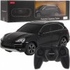Auto na diaľkové ovládanie Porsche Cayenne Rastar 1:24 – čierne Auto na diaľkové ovládanie Porsche Cayenne Rastar 1:24 – čierne