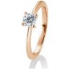 SOFIA DIAMONDS prsteň z ružového zlata s diamantom 0,60 ct BE41/05735-R SOFIA DIAMONDS prsteň z ružového zlata s diamantom 0,60 ct BE41/05735-R