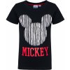 Mickey Mouse licencia Chlapčenské tričko Mickey Mouse MM čierne Čierná