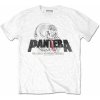 Pantera Snake Logo White XL Tričko Pantera Snake Logo White XL Tričko