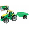 Lena Traktor bez lžíce a bagru s přívěsem Lena Traktor bez lžíce a bagru s přívěsem