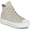 Converse Členkové tenisky CHUCK TAYLOR ALL STAR LIFT PLATFORM SUEDE Béžová Converse Členkové tenisky CHUCK TAYLOR ALL STAR LIFT PLATFORM SUEDE Béžová