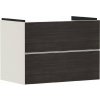 Hansgrohe Xevolos E Umývadlová skrinka 78x58x48 cm, 2 zásuvky, matná béžová/tmavý dub 54179730-HG Hansgrohe Xevolos E Umývadlová skrinka 78x58x48 cm, 2 zásuvky, matná béžová/tmavý dub 54179730-HG