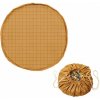 Play&Go Noomad original Hracia deka a Vak na hračky organic Grid Mustard Play&Go Noomad original Hracia deka a Vak na hračky organic Grid Mustard
