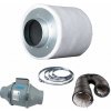Growmarket Kompletná ventilačná súprava 250W MEDIUM - O 100 mm, výfuk 200 m3/h Growmarket Kompletná ventilačná súprava 250W MEDIUM - O 100 mm, výfuk 200 m3/h