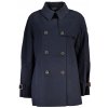 Dámsky Kabát TOMMY HILFIGER - Modrá Farba: Modrá, Veľkosť: 34 Dámsky Kabát TOMMY HILFIGER - Modrá Farba: Modrá, Veľkosť: 34