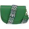 NovaKabelka.sk Ramona Verde s prídavným popruhom III kožená talianska crossbody kabelka zelená NovaKabelka.sk Ramona Verde s prídavným popruhom III kožená talianska crossbody kabelka zelená