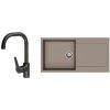 STRONG K-StrongSinks S3 Set drez Zala 1000x500mm granit béžová + Bater. Garonne čierna STRONG K-StrongSinks S3 Set drez Zala 1000x500mm granit béžová + Bater. Garonne čierna