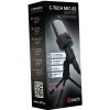 C-TECH stolní mikrofon MIC-02, 3,5 stereo jack, 2.5m C-TECH stolní mikrofon MIC-02, 3,5 stereo jack, 2.5m