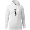 Yoga strom - Mikina dámská Cape s kapucí - XL ( Biela ) Yoga strom - Mikina dámská Cape s kapucí - XL ( Biela )