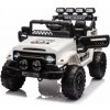 JOKO Elektrické autíčko Jeep Off-Road CLIMBER, penové kolesá, kožené sedadlo, biele JOKO Elektrické autíčko Jeep Off-Road CLIMBER, penové kolesá, kožené sedadlo, biele