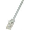 Logilink CP1042U Patch, CAT 5e, UTP, 1,5m, šedý