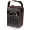 CARNEO F90 FM rádio, BT reproduktor, black/wood 8588007861890 CARNEO F90 FM rádio, BT reproduktor, black/wood 8588007861890